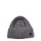 Шапка по голове мужская шерсть с акрилом серая TOBY 225-473