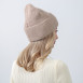 Шапка бини женская шерсть бежевая GEORGE 225-657, фото 4