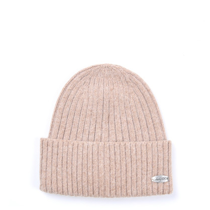 Шапка біні жіноча вовна бежева HARRIS 225-664 Шапка біні жіноча вовна бежева HARRIS 225-664