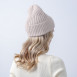 Шапка біні жіноча вовна бежева HARRIS 225-695, фото 4