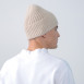 Шапка біні чоловіча вовна бежева HARRIS 225-695, фото 4