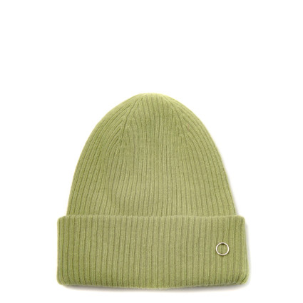 Шапка бини женская ангора с шерстью зеленая AVA 237-094 Шапка бини женская ангора с шерстью зеленая AVA 237-094