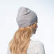 Шапка біні жіноча віскоза сіра LUMINA 237-384, фото 4