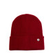 Шапка бини женская хлопок бордовая PEYTON 242-043, фото 1