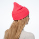 Шапка біні жіноча бавовна рожева LYN 242-111, фото 4