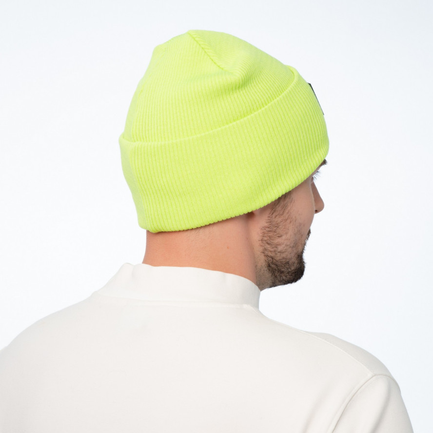 Шапка біні чоловіча бавовна жовта LYN 242-128, фото 4