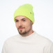 Шапка біні чоловіча бавовна жовта JASPER 242-159, фото 3