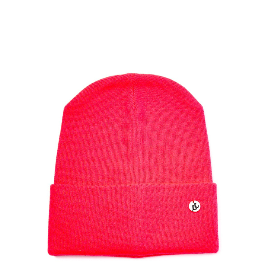 Шапка біні жіноча бавовна рожева JASPER 242-166, фото 1