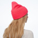 Шапка біні жіноча бавовна рожева JASPER 242-166, фото 4