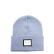 Шапка біні чоловіча бавовна блакитна SHANE 248-557, фото 1