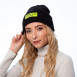 Шапка бини женская хлопок черная LYN 248-601, фото 3