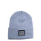 Шапка біні жіноча бавовна блакитна SHANE 252-943