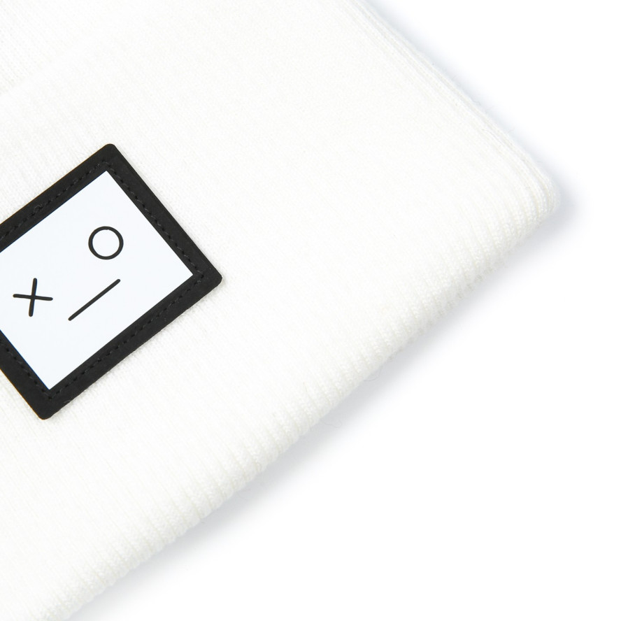 Шапка біні жіноча бавовна молочна SHANE 252-967, фото 2