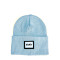 Шапка біні жіноча бавовна блакитна GINNY 253-018