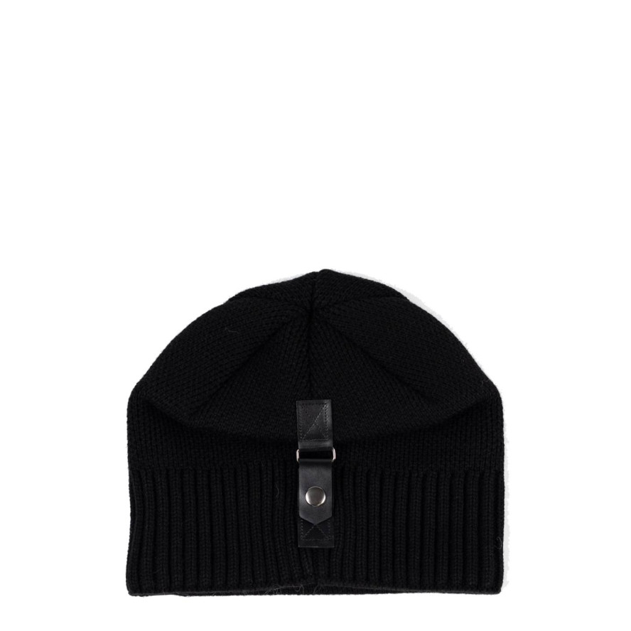 Шапка кулір чоловіча вовна з акрилом чорна DUC 255-500, фото 2