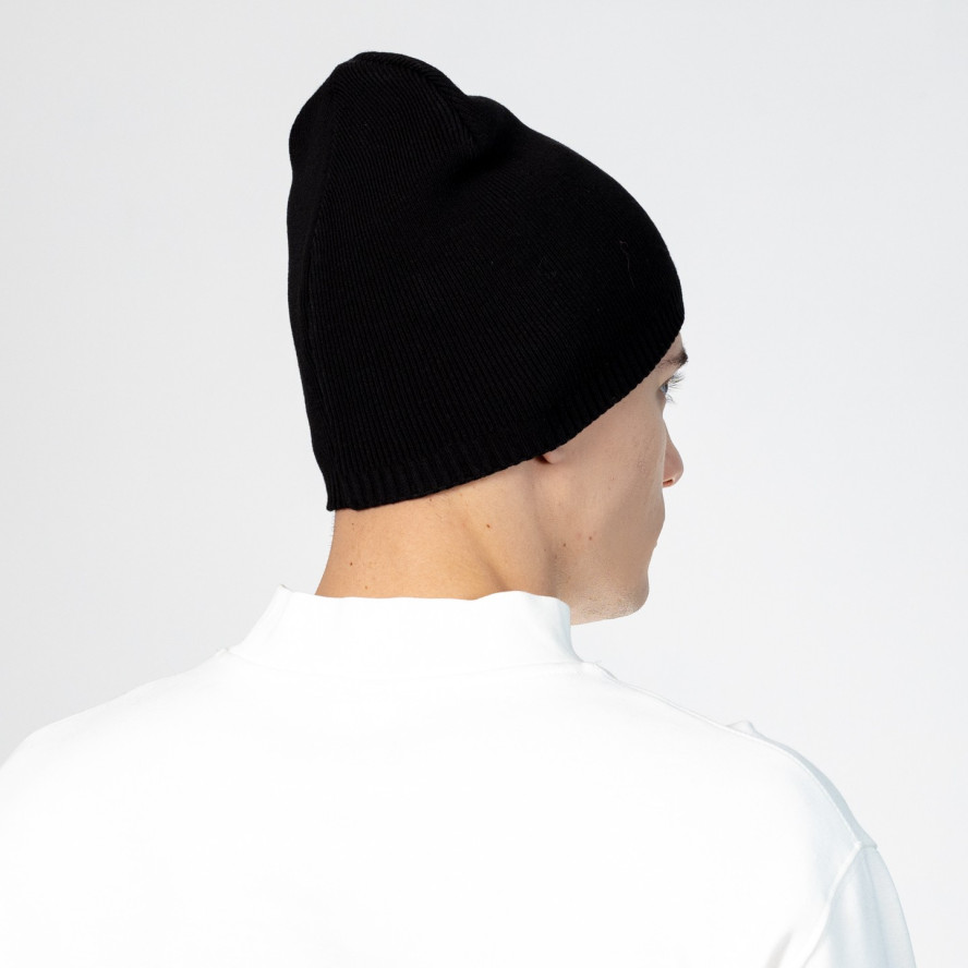 Шапка бини мужская хлопок черная CLOVIS 256-583, фото 4