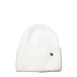 Шапка біні жіноча віскоза з ангорою біла VINCENT 259-270, фото 1