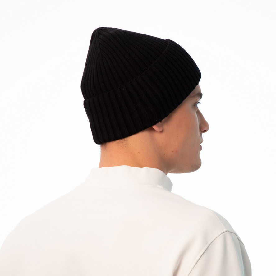 Шапка по голові чоловіча віскоза чорна NICKY 259-508, фото 4