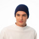 Шапка по голове мужская коттон синяя MAUD 259-584, фото 3