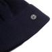 Шапка с помпоном мужская шерсть синяя ROLF 259-652, фото 2