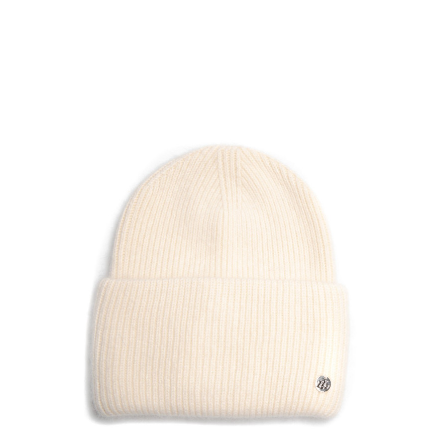 Шапка біні жіноча ангора бежева OLIVIA 261-242, фото 1