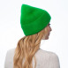 Шапка біні жіноча ангора зелена LORETTE 261-426, фото 4
