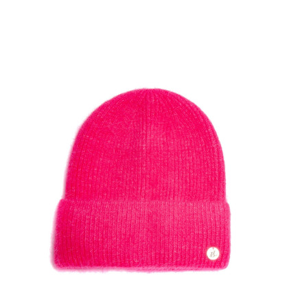 Шапка біні жіноча ангора рожева LORETTE 261-440 Шапка біні жіноча ангора рожева LORETTE 261-440