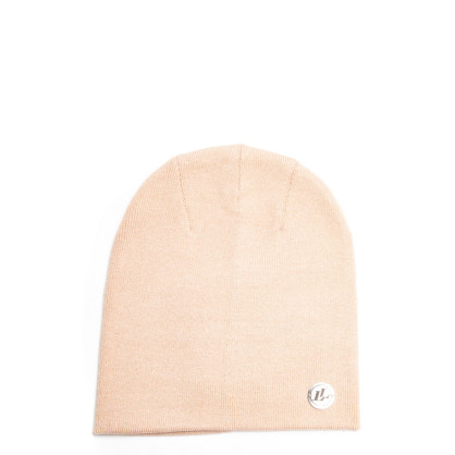 Шапка біні жіноча віскоза бежева NOELLA 261-495