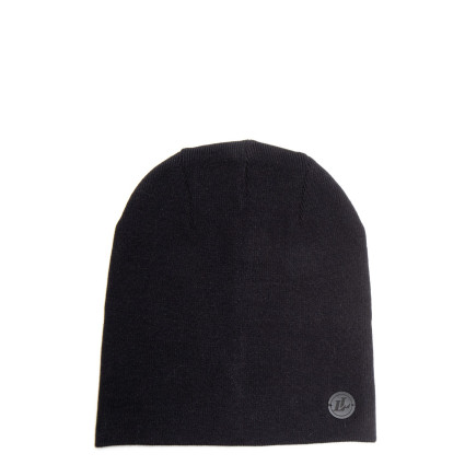 Шапка бини мужская вискоза черная NOELLA 261-501