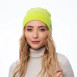 Шапка біні жіноча віскоза жовта NOELLA 261-549, фото 3