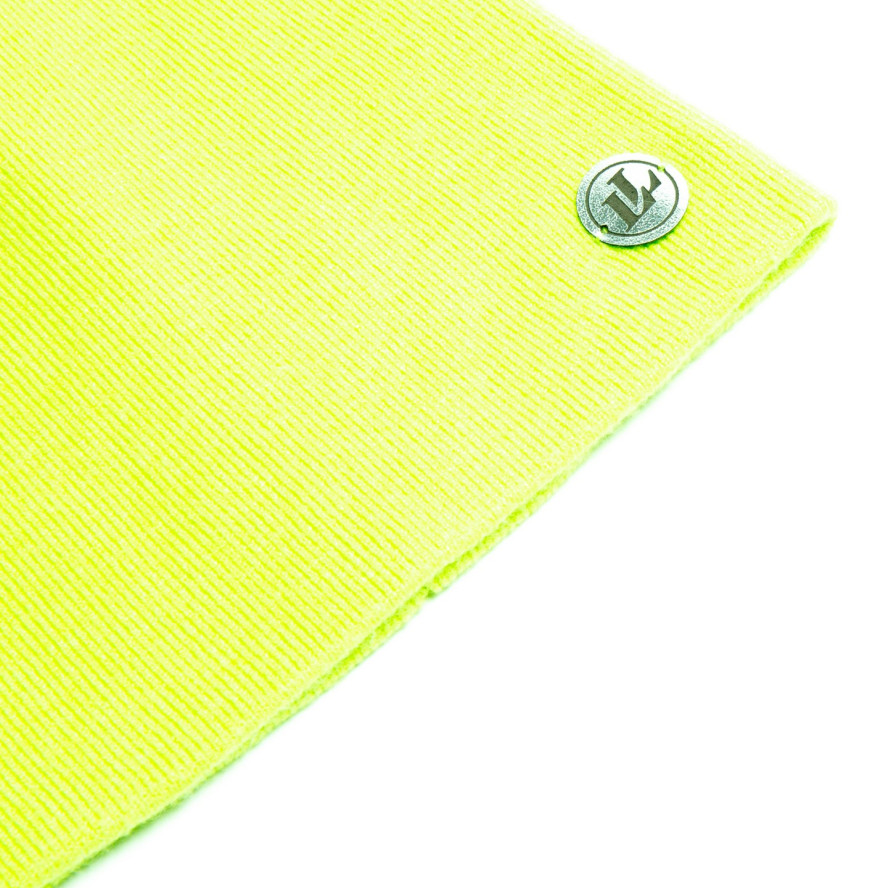 Шапка біні жіноча віскоза жовта NOELLA 261-549, фото 2