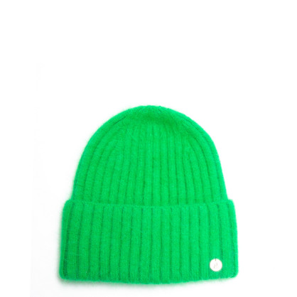 Шапка бини женская ангора зеленая MEGAIN 261-556 Шапка бини женская ангора зеленая MEGAIN 261-556