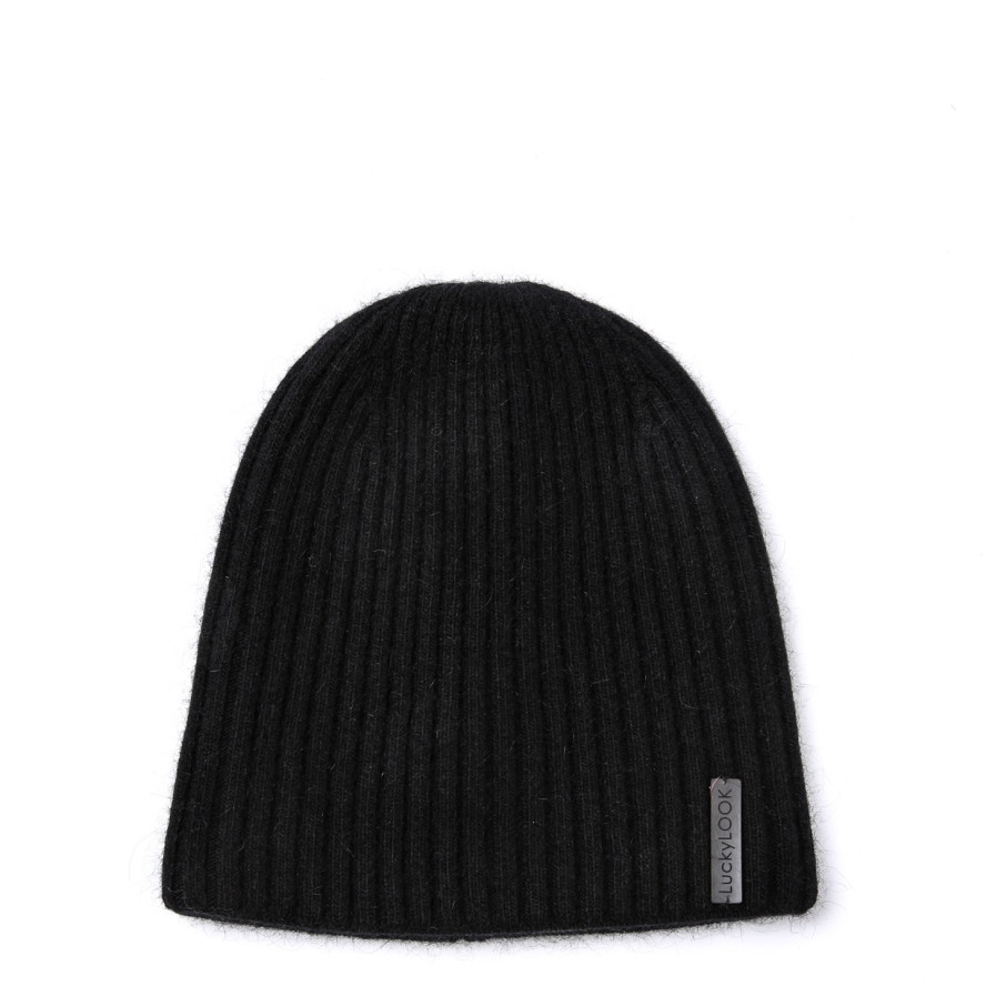 Шапка біні жіноча вовна чорна BENOIT 261-723, фото 1