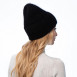Шапка бини женская ангора черная MAYVA 263-680, фото 4