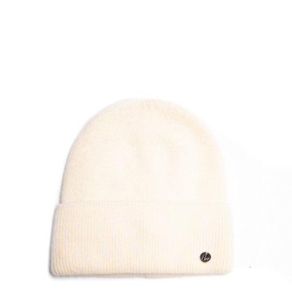 Шапка біні жіноча ангора бежева ISABELLA 263-710