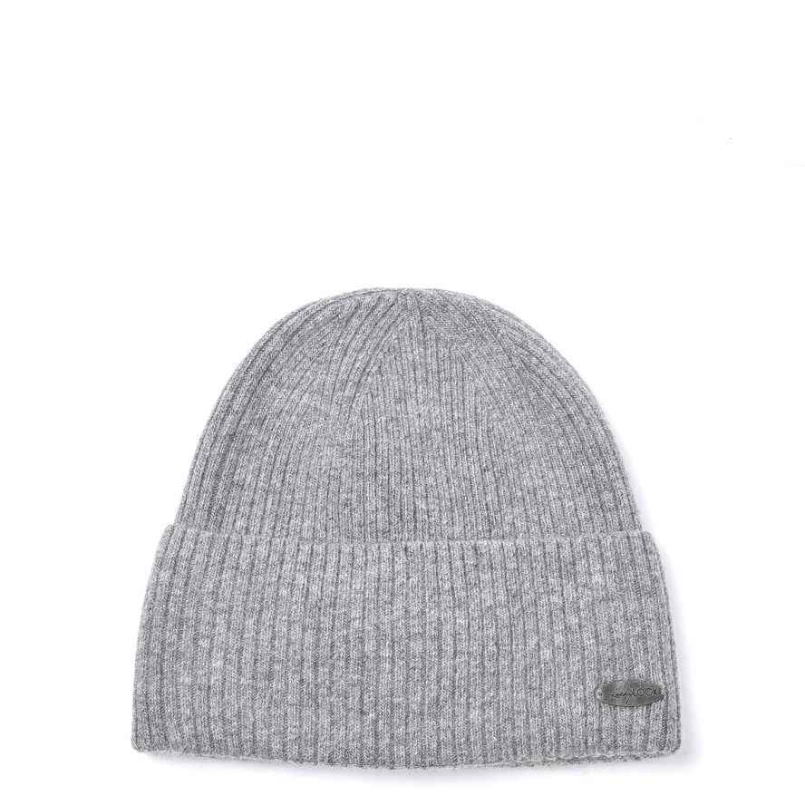 Шапка біні жіноча вовна сіра MAELYS 264-465, фото 1