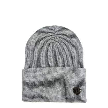 Шапка біні жіноча бавовна сіра ТІММІ 291-133 Шапка біні жіноча бавовна сіра ТІММІ 291-133