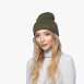 Шапка біні жіноча бавовна хакі ТІММІ 291-140, фото 3