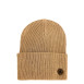 Шапка біні жіноча бавовна бежева ТІММІ 291-157, фото 1