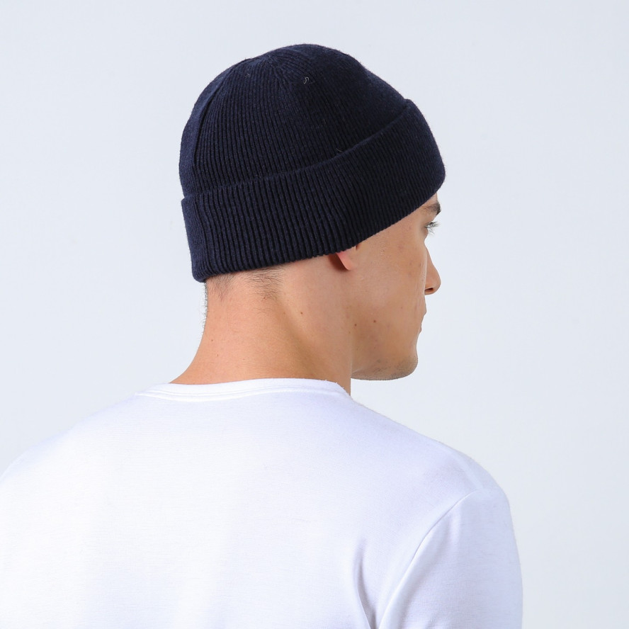 Шапка по голові чоловіча вовна з кашеміром синя ФРАНК 330-153, фото 4