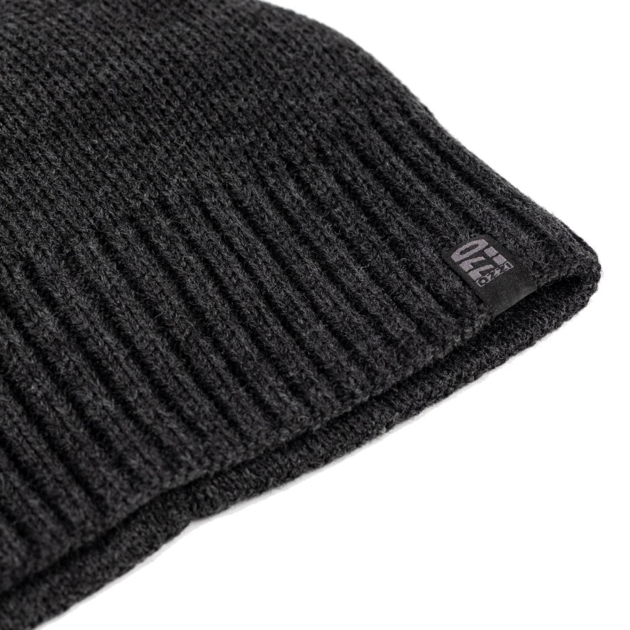 Шапка кулір чоловіча вовна з акрилом сіра DUC 330-276, фото 3