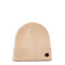 Шапка бини женская вискоза бежевая AMALAY 346-444