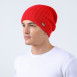 Шапка колпак мужская шерсть красная LIORA 542-068, фото 3
