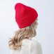 Шапка біні жіноча вовна червона FREDERICK 542-082, фото 4