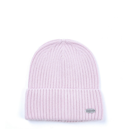 Шапка біні жіноча вовна рожева FREDERICK 542-099