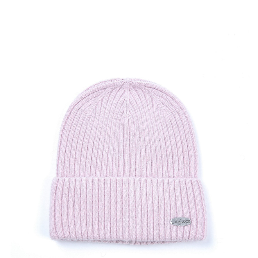 Шапка біні жіноча вовна рожева FREDERICK 542-099, фото 1