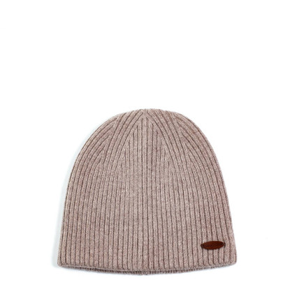 Шапка біні жіноча вовна бежева ЯРЕМА 542-167