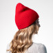 Шапка біні жіноча вовна червона ЯРЕМА 542-181, фото 5