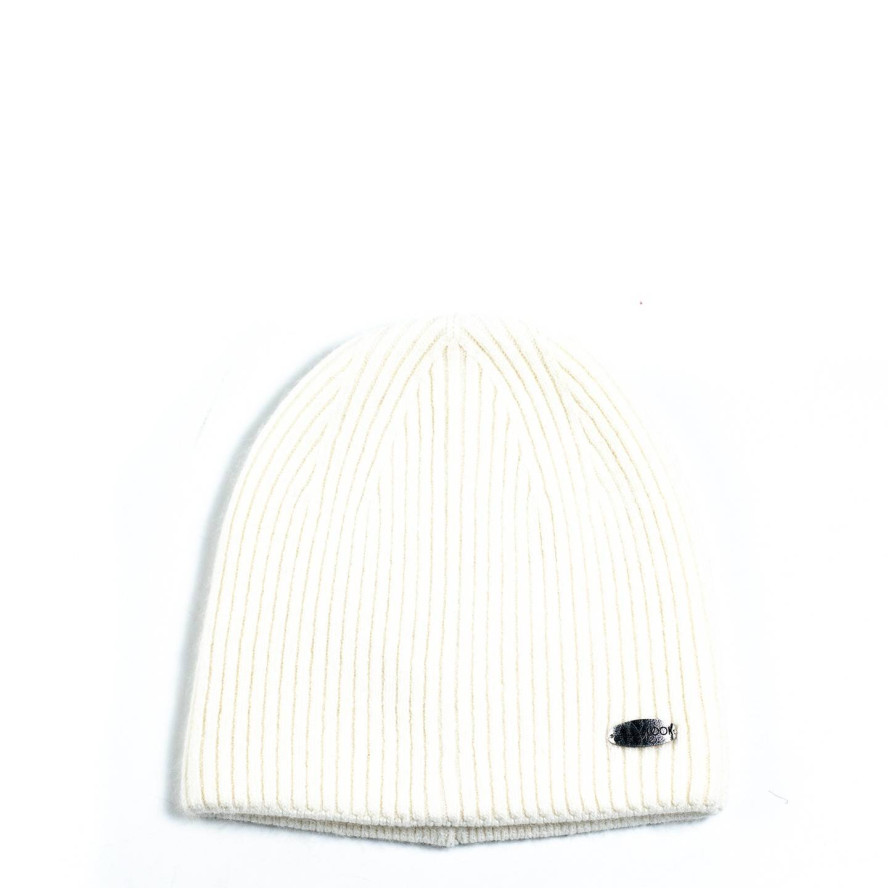 Шапка біні жіноча вовна біла ЯРЕМА 542-211, фото 1