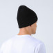 Шапка біні чоловіча вовна чорна ЯРЕМА 542-228, фото 4